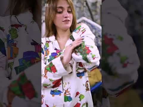 Women Pajama Suit – Christmas Cartoon Print
