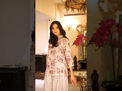 Printed Co-ord Set With Ballon Shalwar