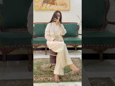 Sleek & Breathable Cotton Embroidered Shirt 1 Piece