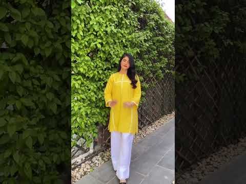 Premium Cotton Embellished Kurta 1 Piece