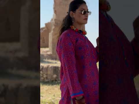 1 Piece Printed  Cotton Stitched Kurta