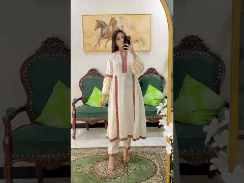 2-Piece Cotton Printed Frock Dress Trendy & Comfortable