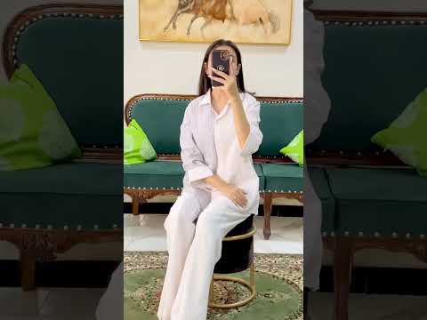 Chic & Comfy Cotton Yarn Dyed Premium Collar Top 1 Piece
