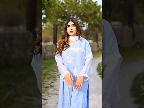 1 Piece Embroidred Chiffon Kurta ( Lined )