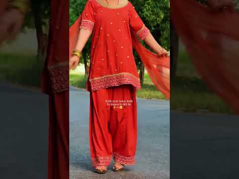 2-Piece Embroidered Co-Ord Set with Farshi Salwar