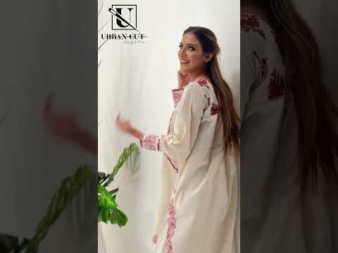 1 Piece Cotton Embroidered Co- Ord Set