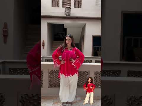 Cream Balloon Shalwar – Premium Soft Fabric