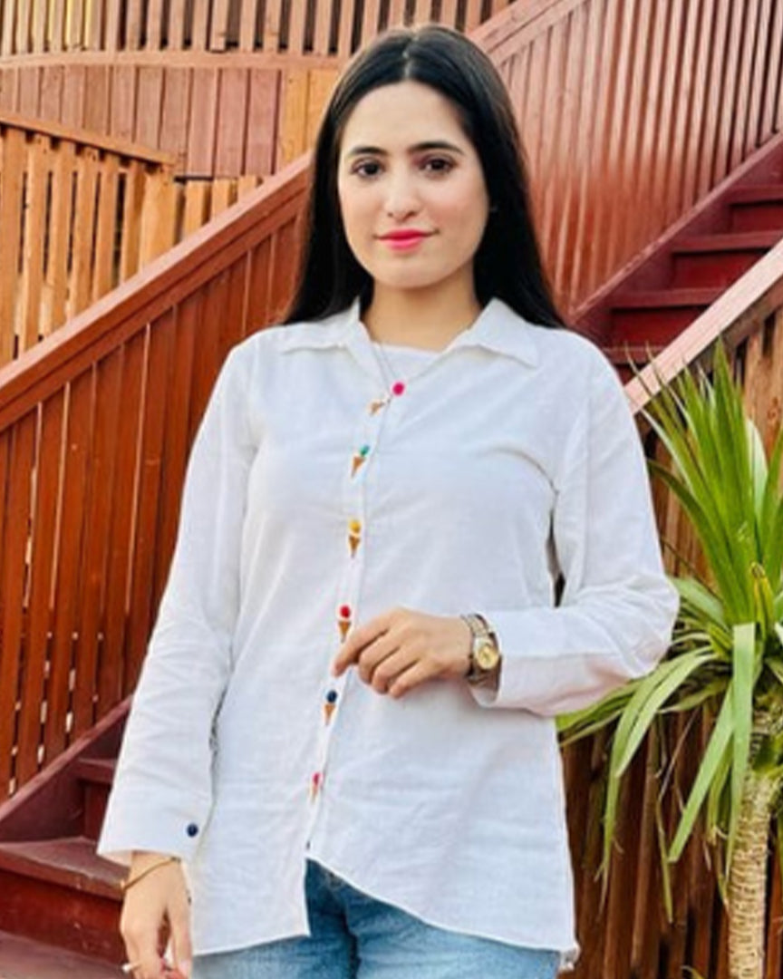 Premium Collar Neck Top 1 Piece